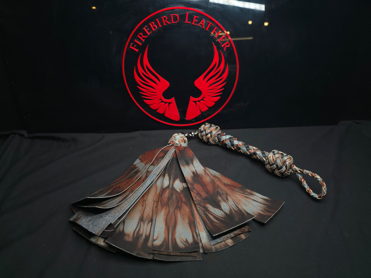 River Doro Leather Fan Tail Flogger - Made to Order