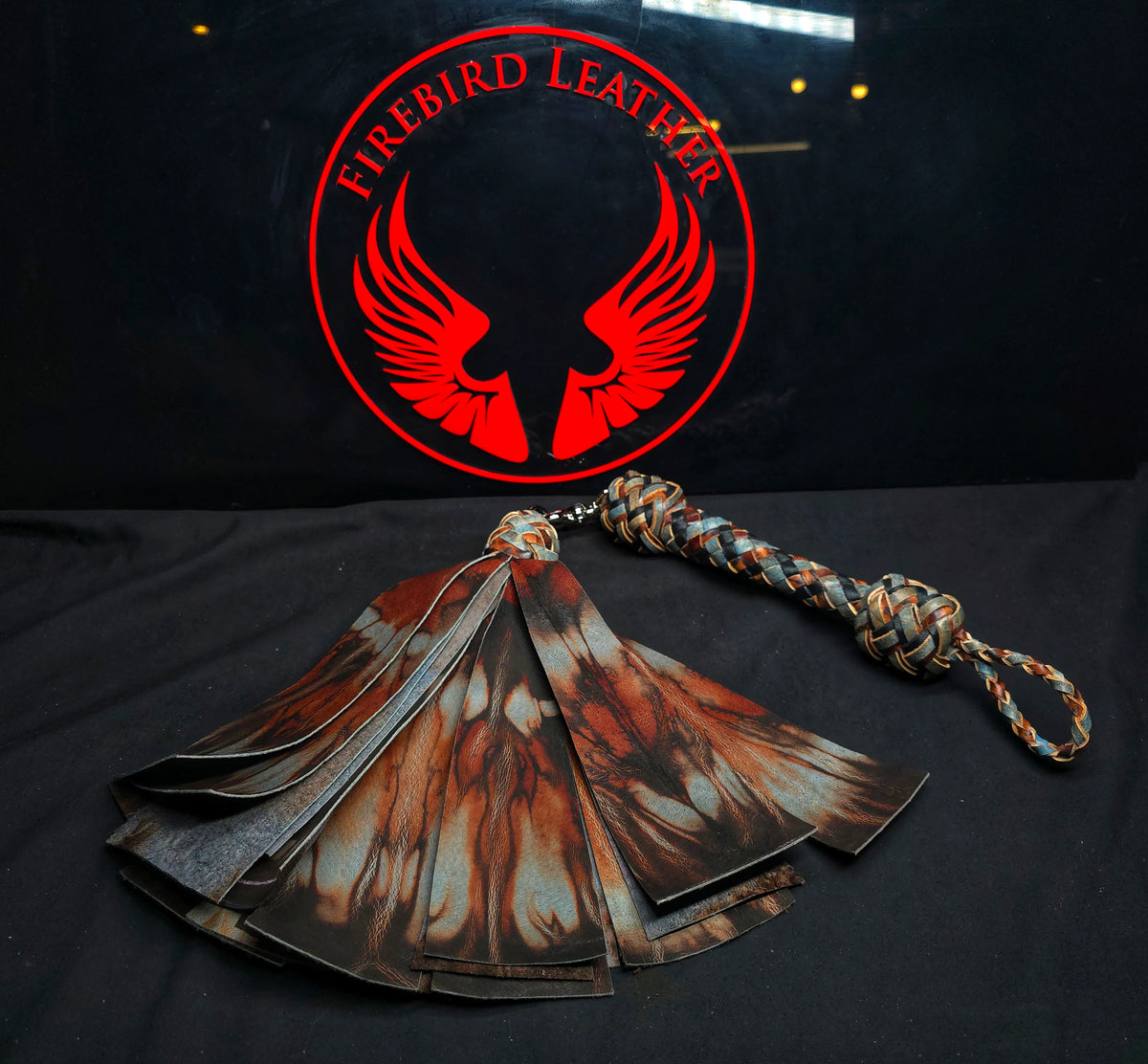 River Doro Leather Fan Tail Flogger - Made to Order