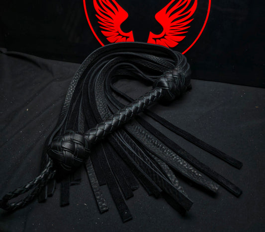 Black Bison Flogger- Large- In Stock