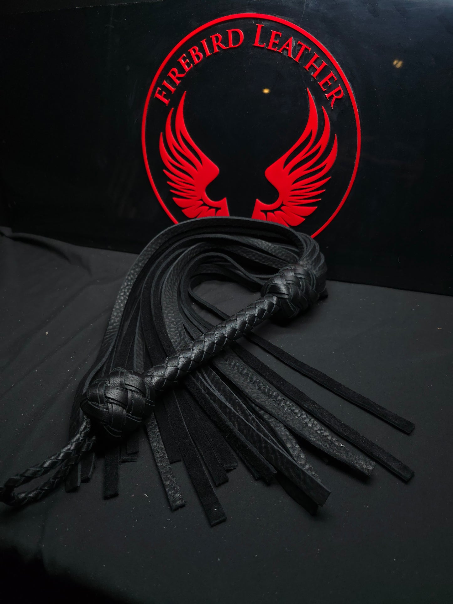 Black Bison Flogger- Large- In Stock