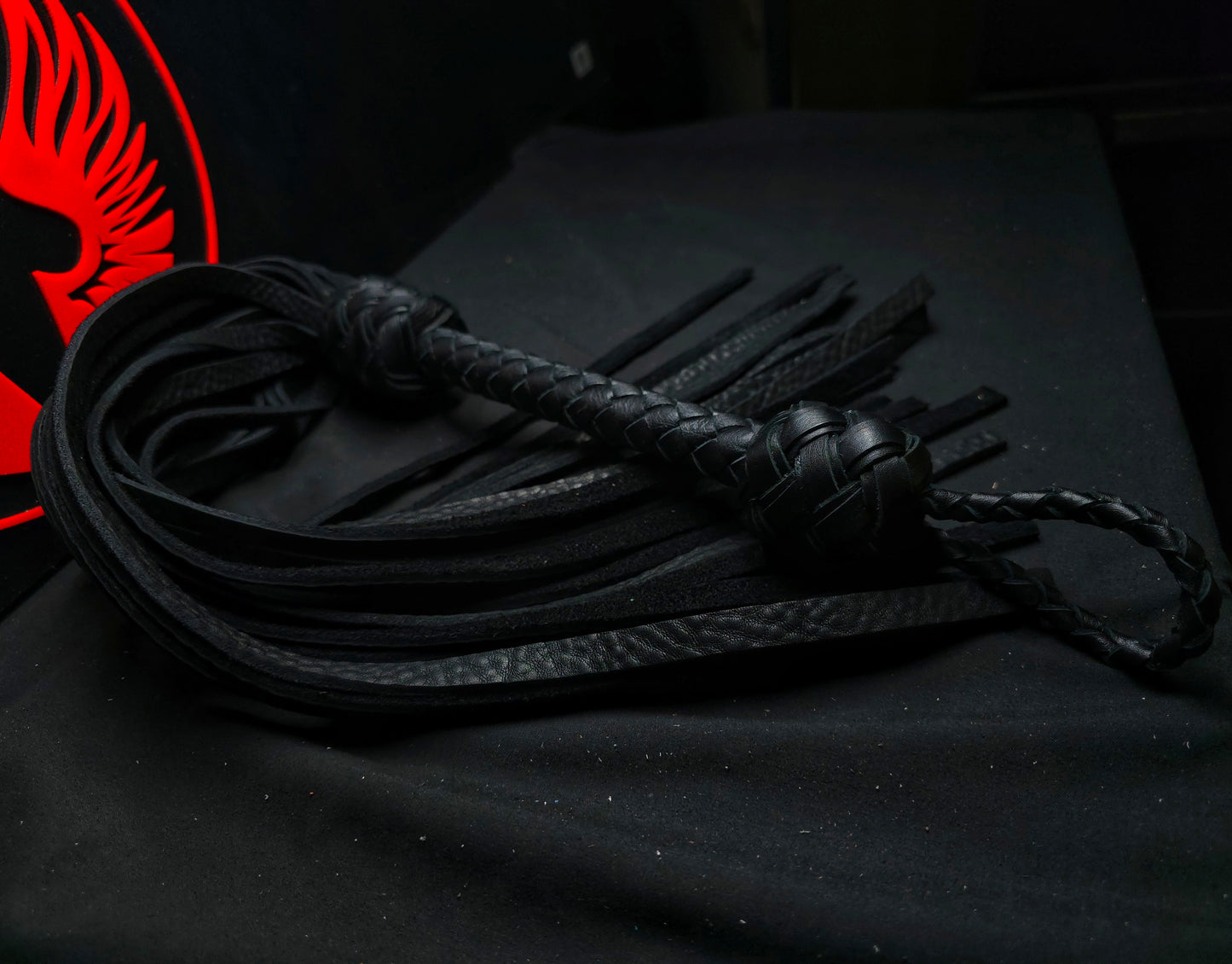 Black Bison Flogger- Large- In Stock