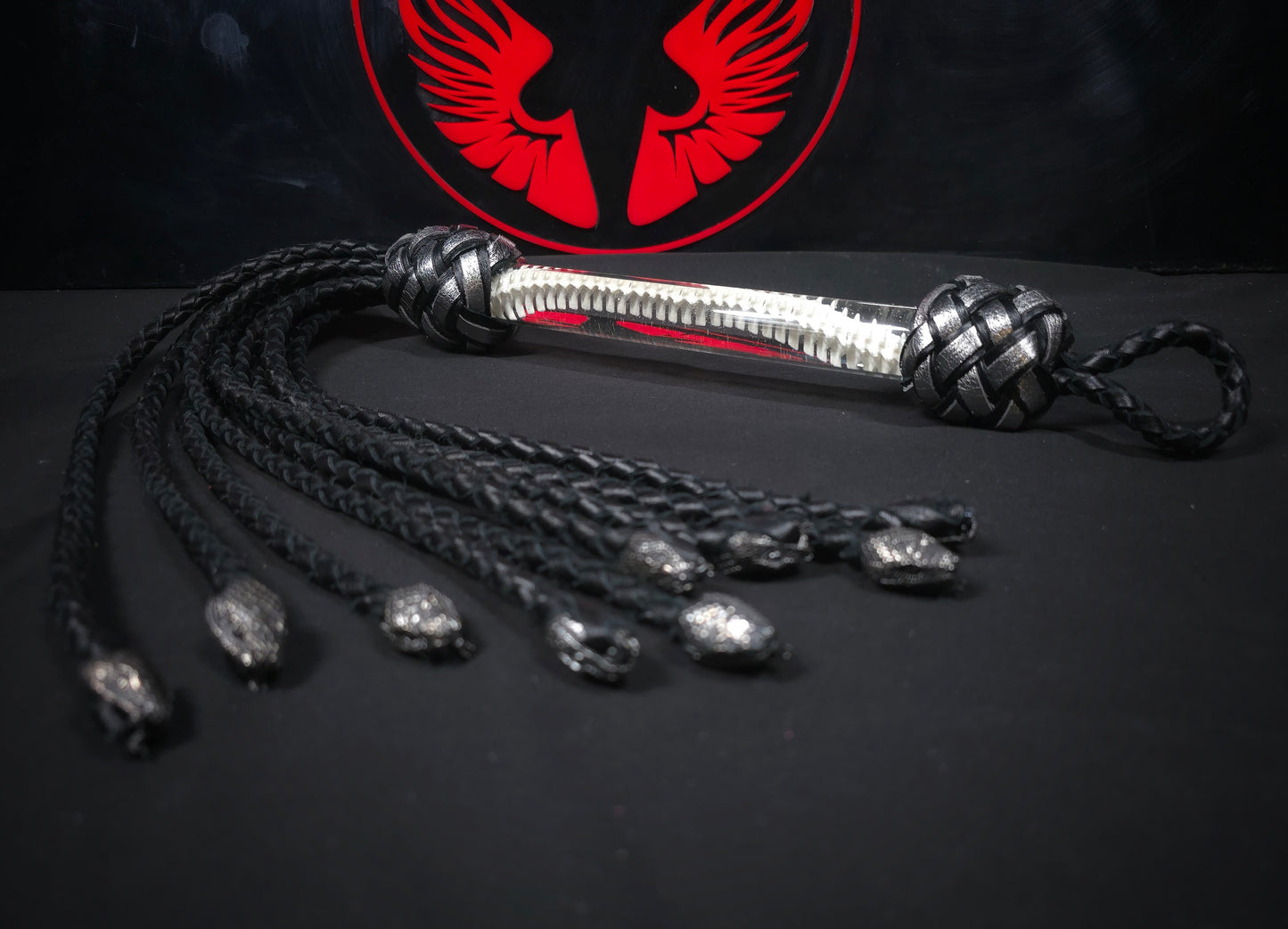 Snake Bite- Black and Silver - Made to Order