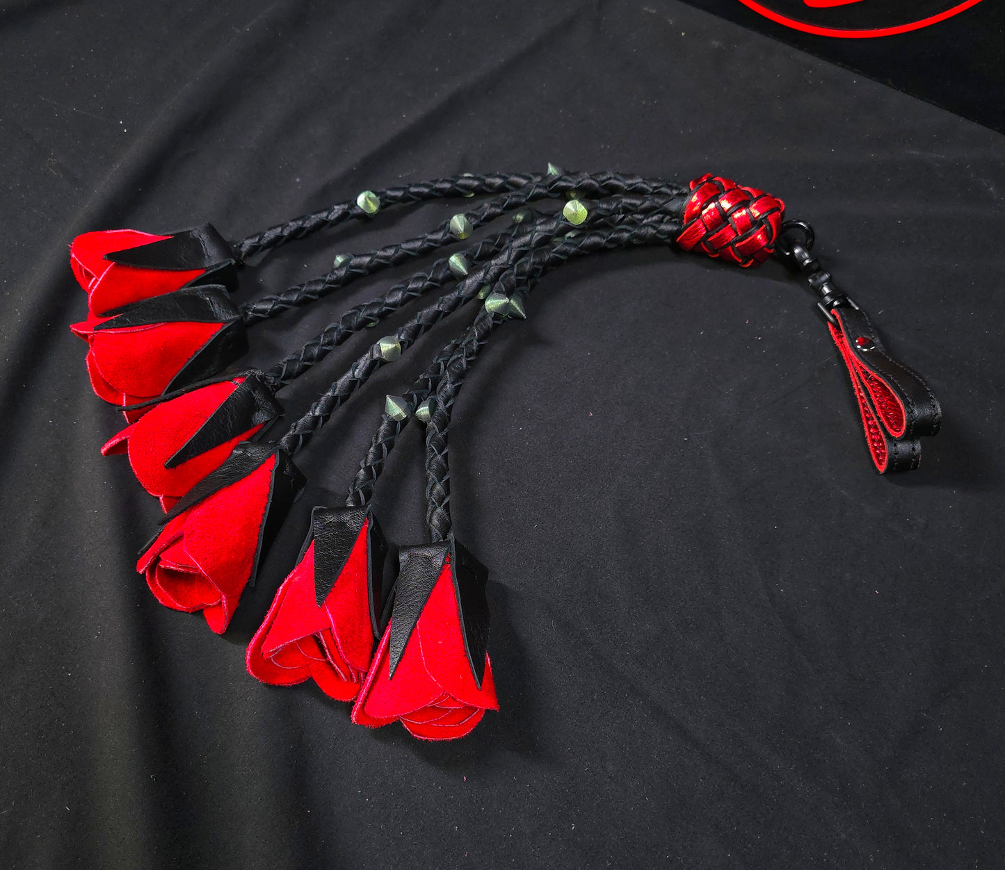Red Rose Finger Flogger