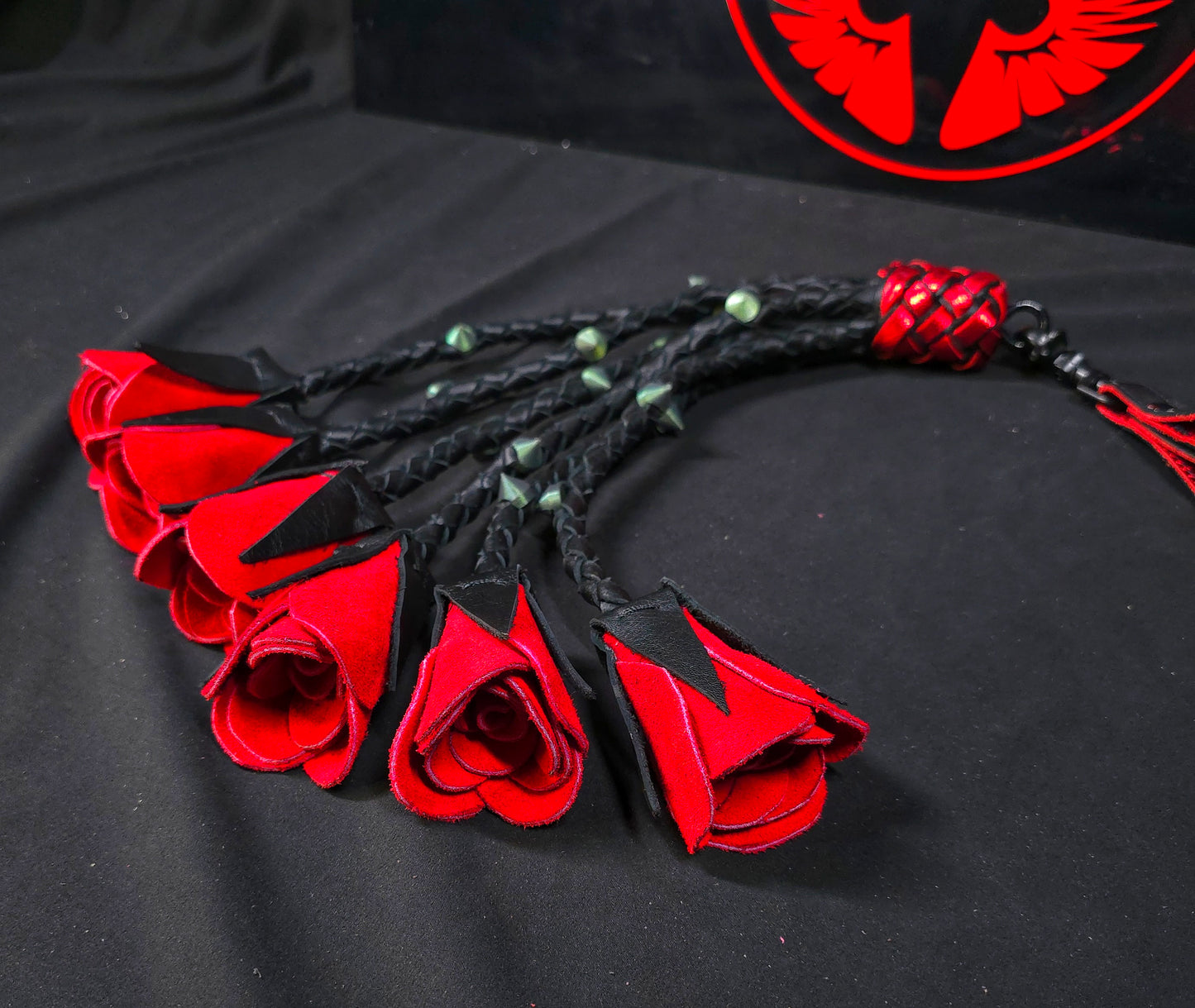Red Rose Finger Flogger