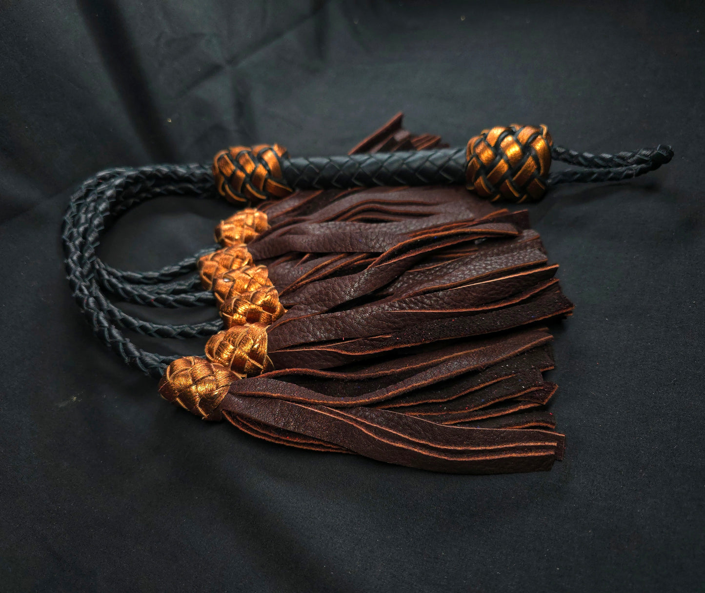 Chocolate Elk Thumper Flogger - In Stock