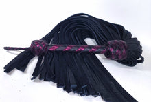 Load image into Gallery viewer, Plumb purple Bison Flogger- XL- In Stock