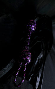 Black and Purple Moose Floggers- In stock