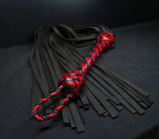 Black and Red Moose Flogger - In Stock