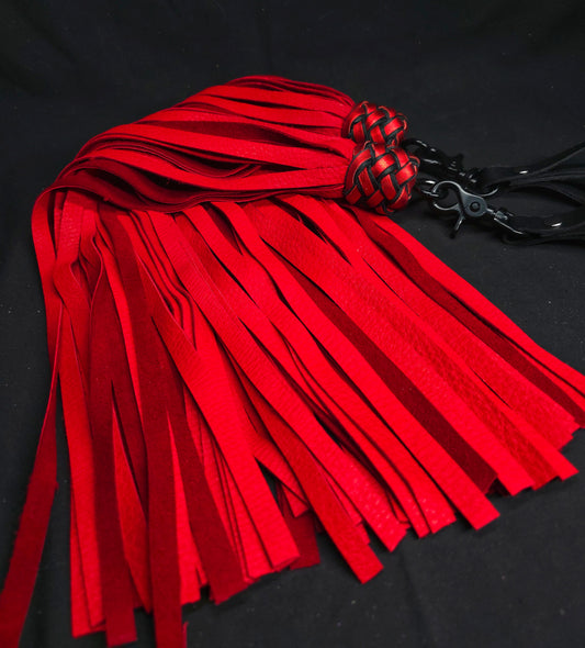 Red Deer Finger Floggers- In Stock