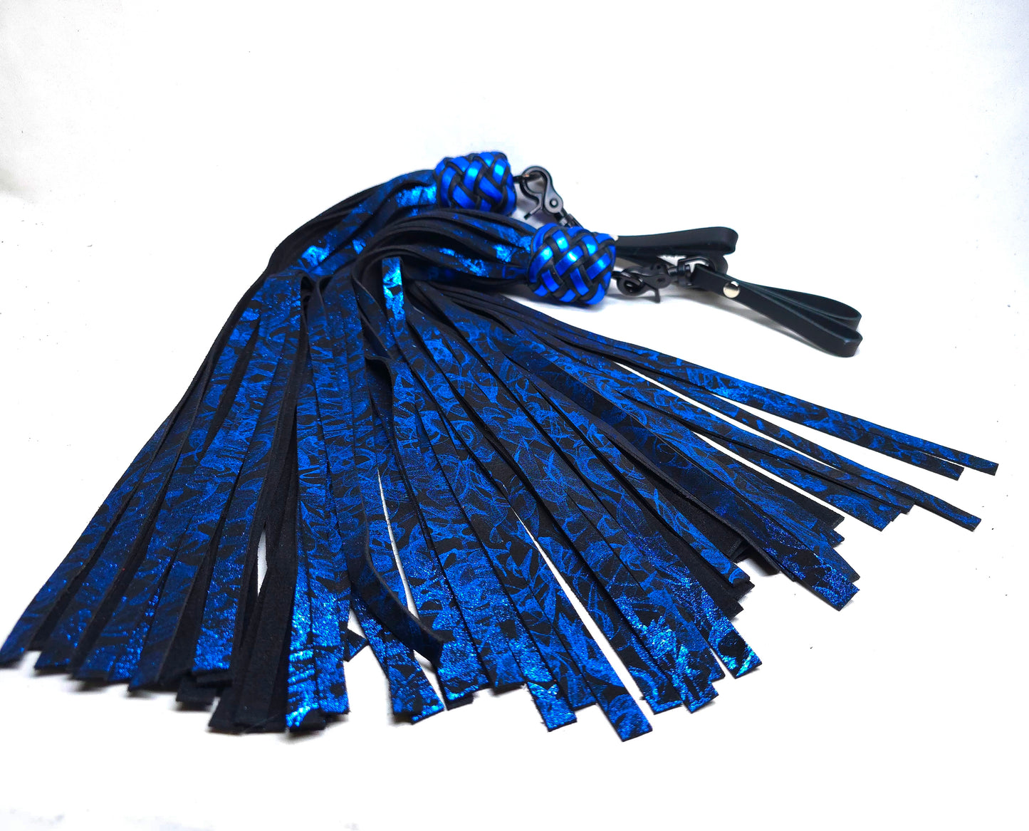 Sapphire Smoke Finger Floggers- In Stock