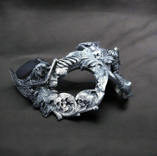 Ossuary Mask - Silver - In Stock