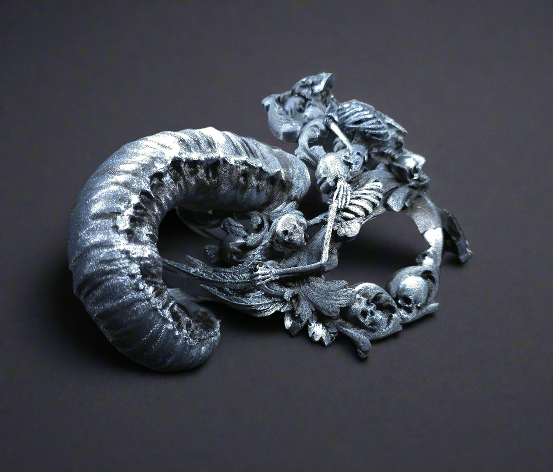 Guardian of the Ossuary Mask- Silver- In Stock