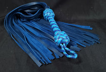 Load image into Gallery viewer, Blue Bullhide Flogger XL - In stock