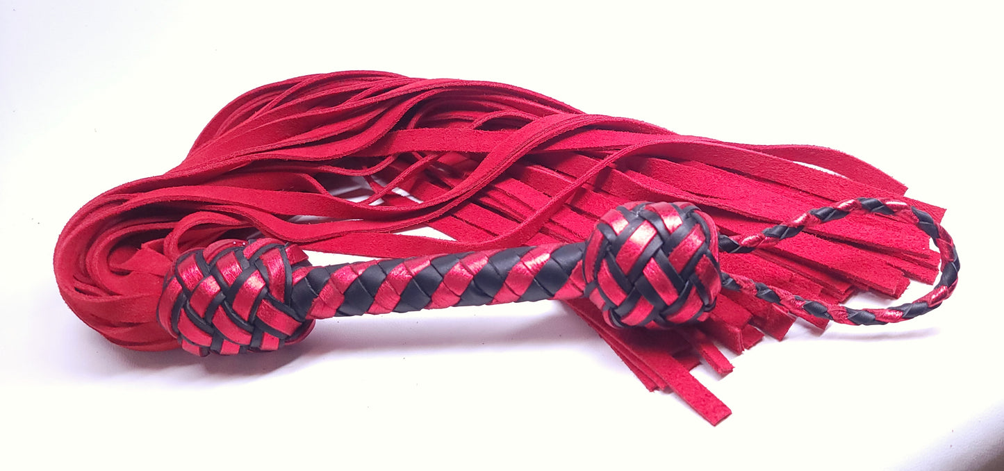 Red Suede Flogger- in Stock