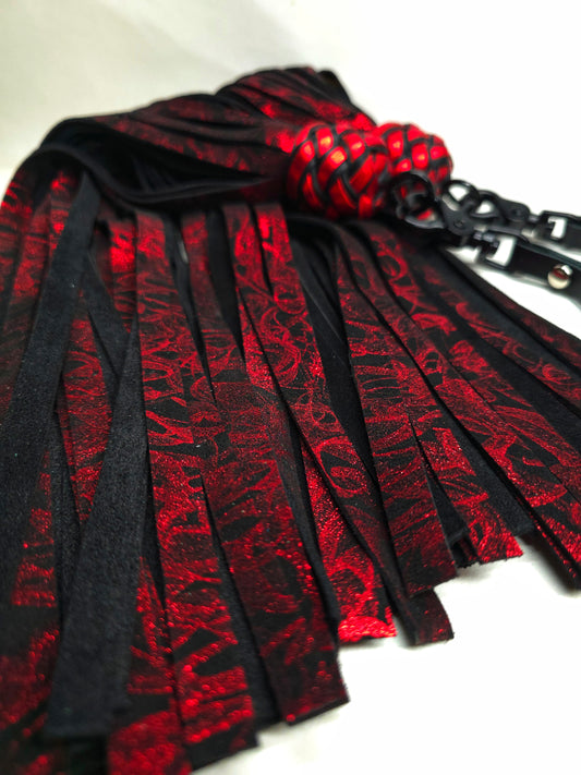 Ruby Smoke Finger Floggers- In Stock