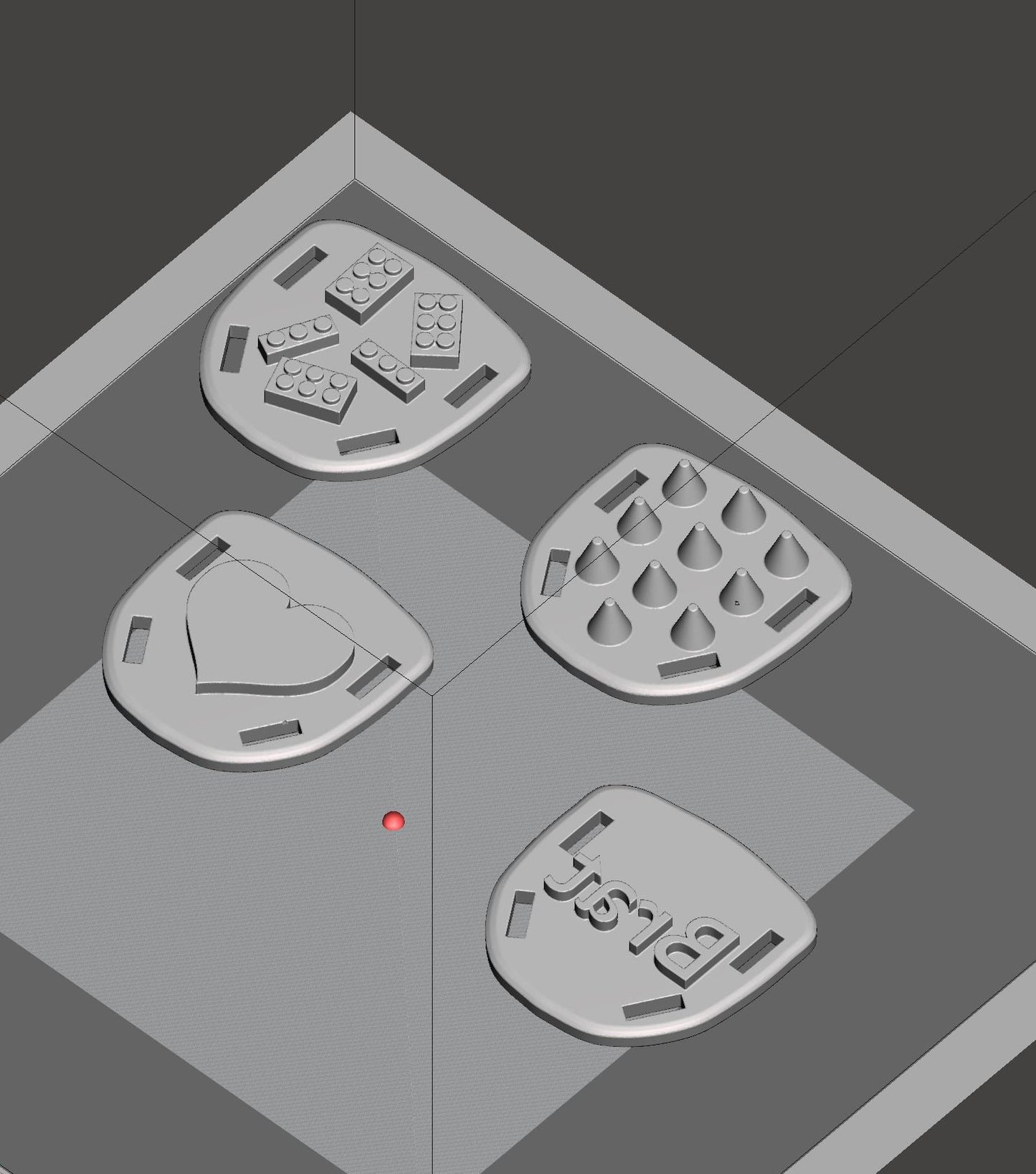 Spanking Pads Full Set- STL FILE FOR 3D PRINTING