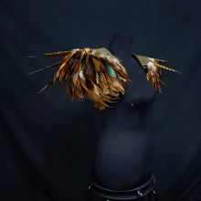 Load image into Gallery viewer, The Echo Feather Shoulder piece - Icarus Collection - made to Order
