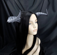 Load image into Gallery viewer, Dragon, Demon, Medium Costume or Cosplay Horns- DIY