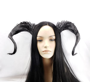 Large King Demon Horns for Costumes and Cosplay- Made to order