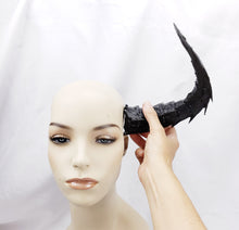 Load image into Gallery viewer, Dragon, Demon, Medium Costume or Cosplay Horns- DIY