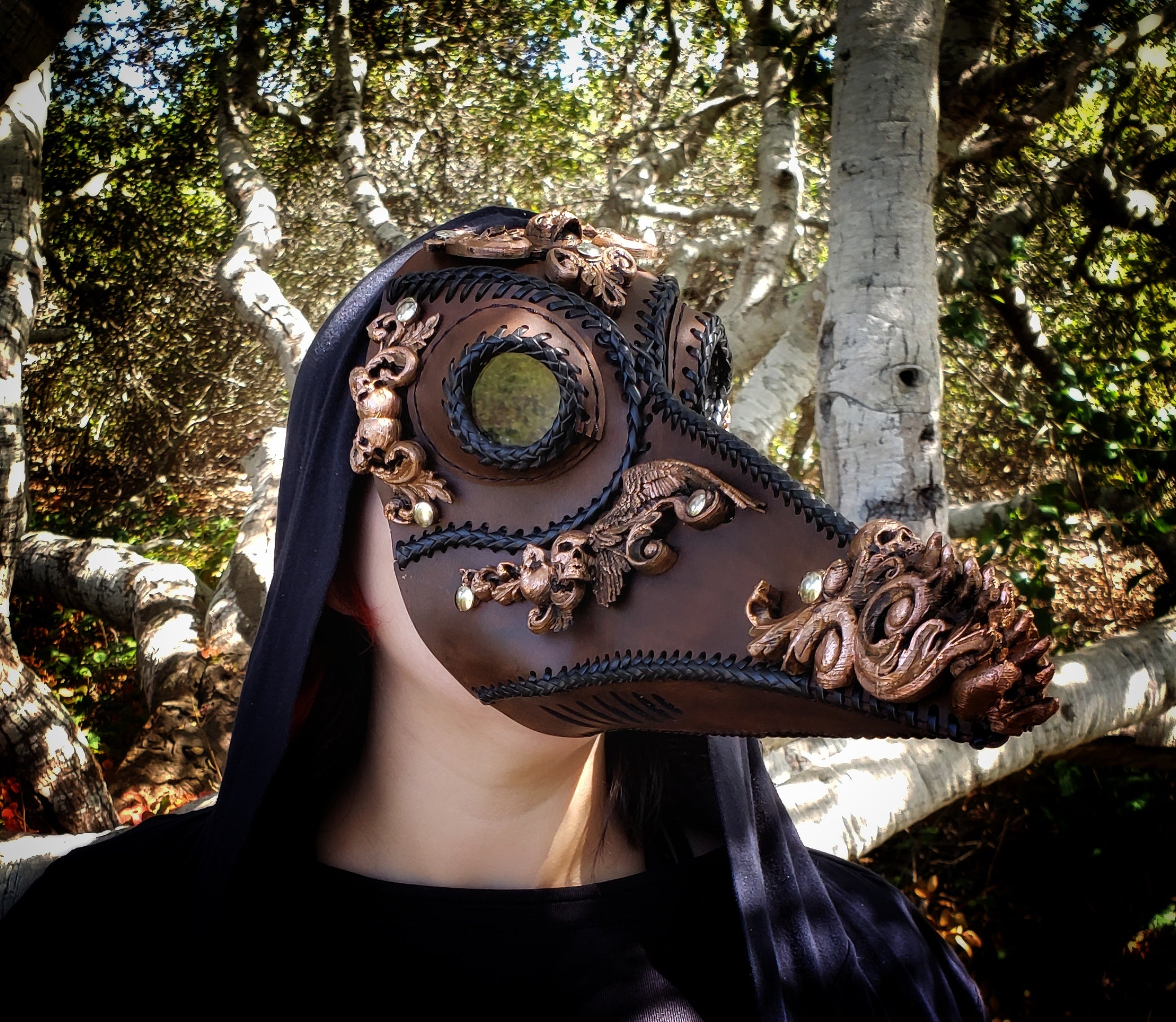 Newly Handmade Leather Plague outlet Doctor Mask