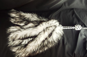 Fluffinator- Black and White, In stock