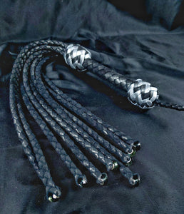 Smoke Beaded Cat O Nine