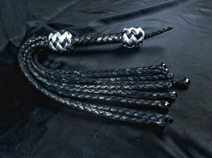 Smoke Beaded Cat O Nine