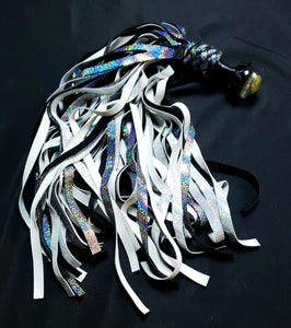 Rainbow Bat Ball Handle Flogger