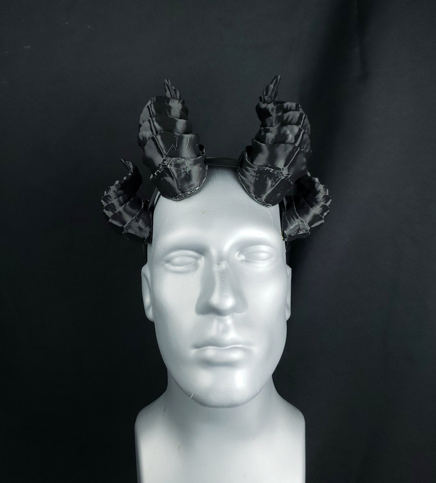 Black Demon Horn Set- made to order