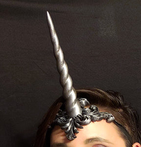 Silver Unicorn Horn - In stock