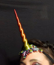 Load image into Gallery viewer, Rainbow Unicorn Horn - In stock