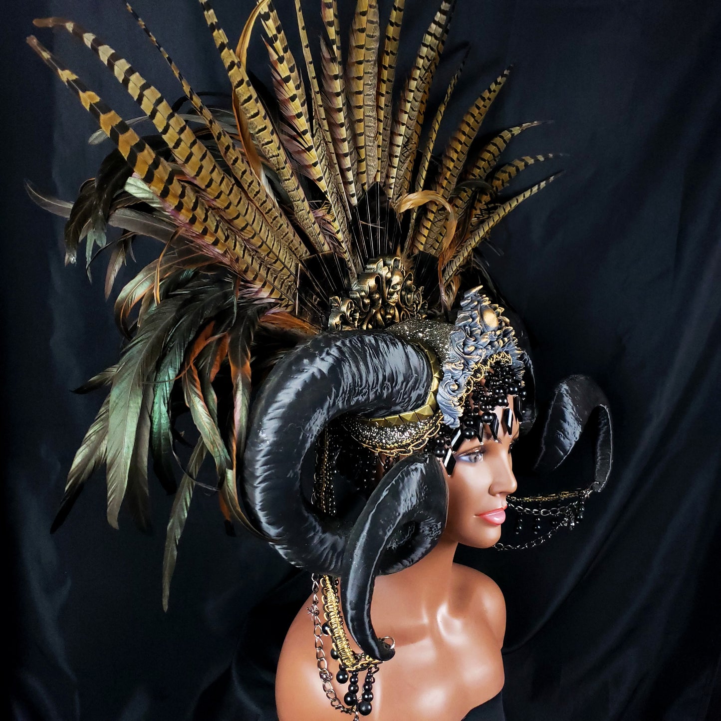 Empress II Horned Headdress - In Stock