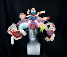 Load image into Gallery viewer, Horror Headdress- Inner Child - In Stock