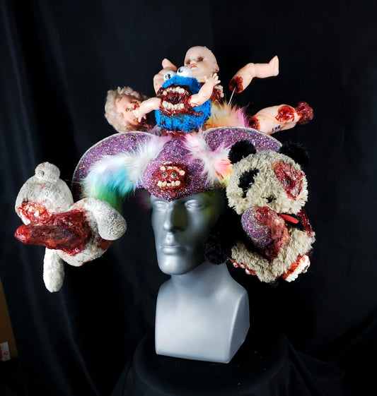 Horror Headdress- Inner Child - In Stock