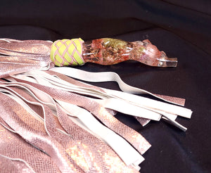 Spring Blush Lambskin Flogger
