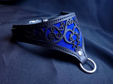 Load image into Gallery viewer, Blue Heart Filigree Collar - In Stock