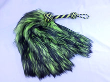 Load image into Gallery viewer, Black and Green Fluffinator - In Stock