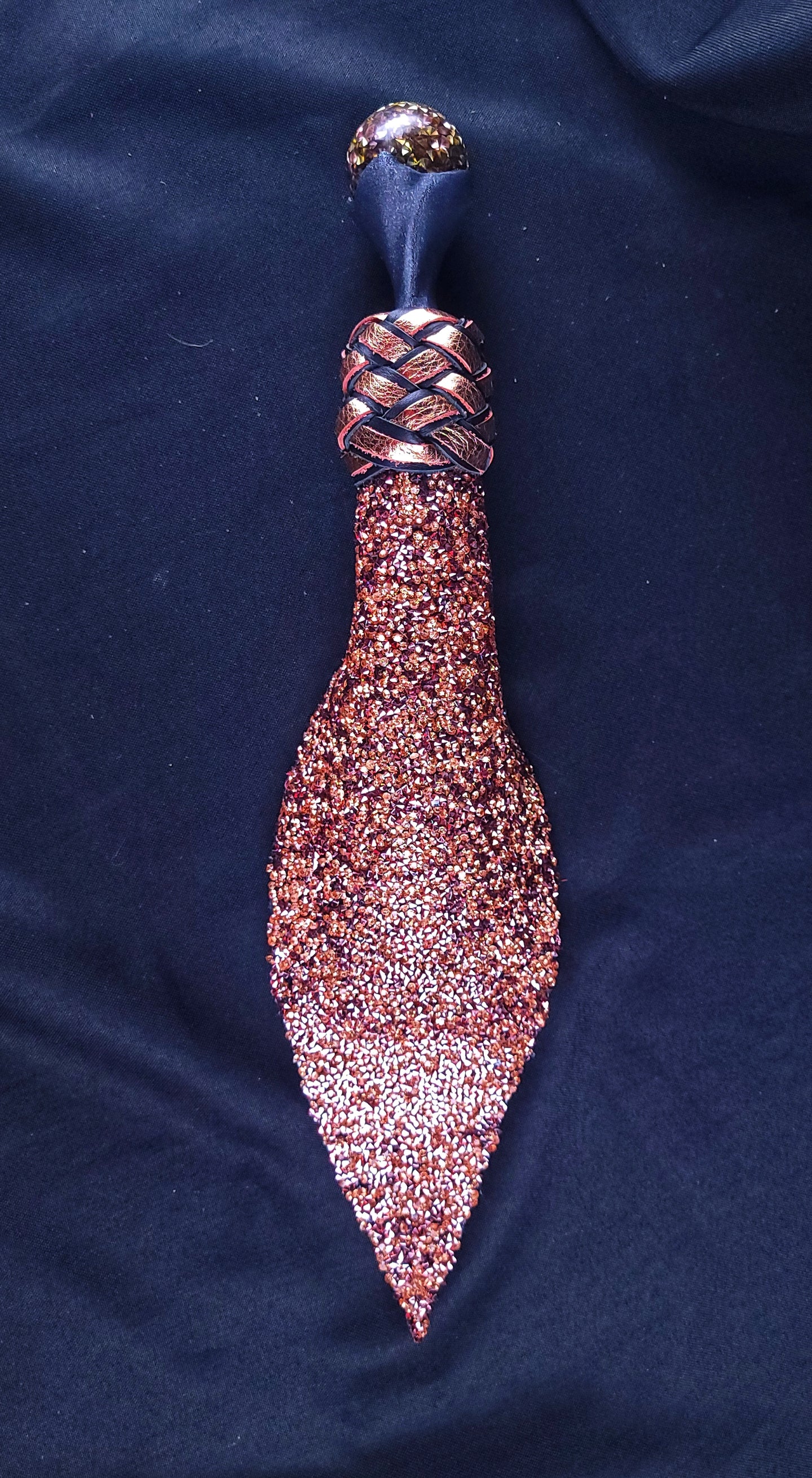 Rose Gold Rhinestone Little Thwacker