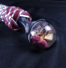 Load image into Gallery viewer, Red and Silver Rose Rhinestone Little Thwacker