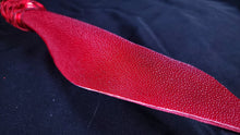 Load image into Gallery viewer, Red Rose Sevine Thwacker with Stingray Tail