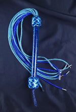 Load image into Gallery viewer, Blue and Teal Rhinestone Flogger
