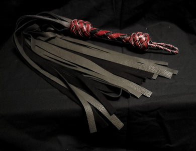 Blood Red Elk Flogger- In Stock