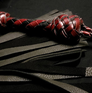 Blood Red Elk Flogger- In Stock
