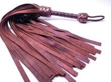 Load image into Gallery viewer, Boar Leather Mop Flogger- In Stock