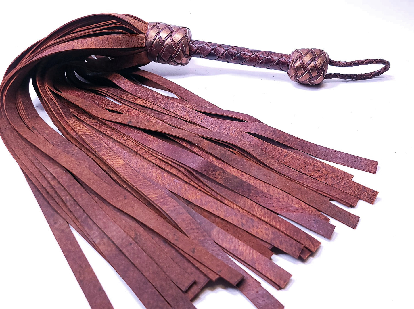 Boar Leather Mop Flogger- In Stock