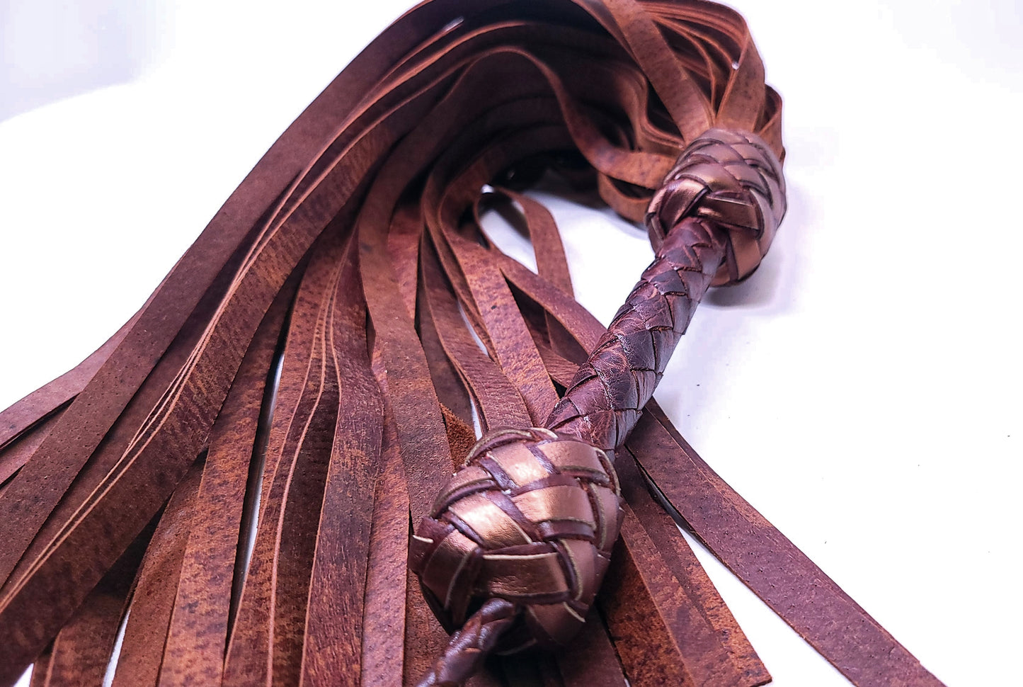 Boar Leather Mop Flogger- In Stock