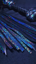 Load image into Gallery viewer, Rainbow Galaxy thin tailed flogger
