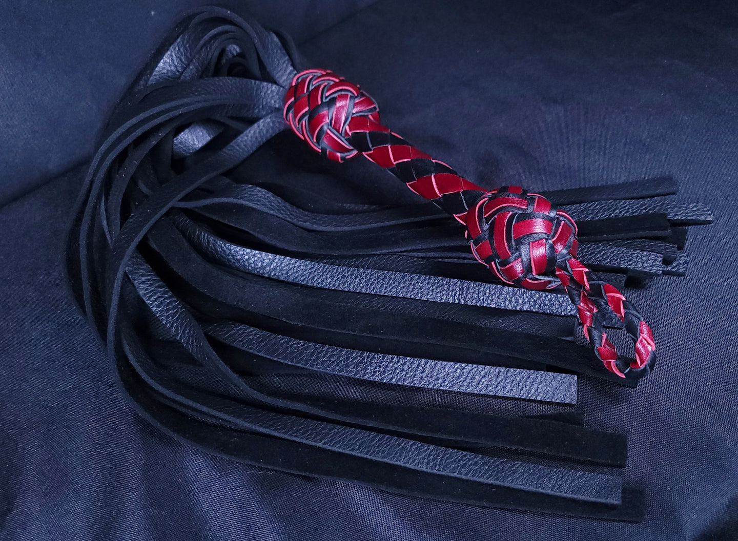 Black and Red Moose Floggers- In stock