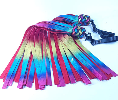 Rainbow Finger Floggers- Made to Order